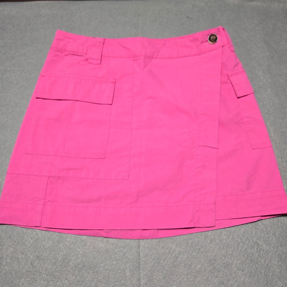 Future Collective‎ Gabriella Karefa-Johnson Pink Cargo Wrap Skort Womens 2 Mini